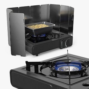 Camping Stove with Boiling Instant Noodles