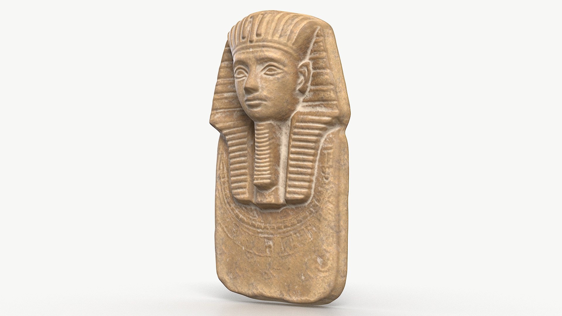 3D Egyptian Pharaoh Artifact 005 Textured Model - TurboSquid 2317384