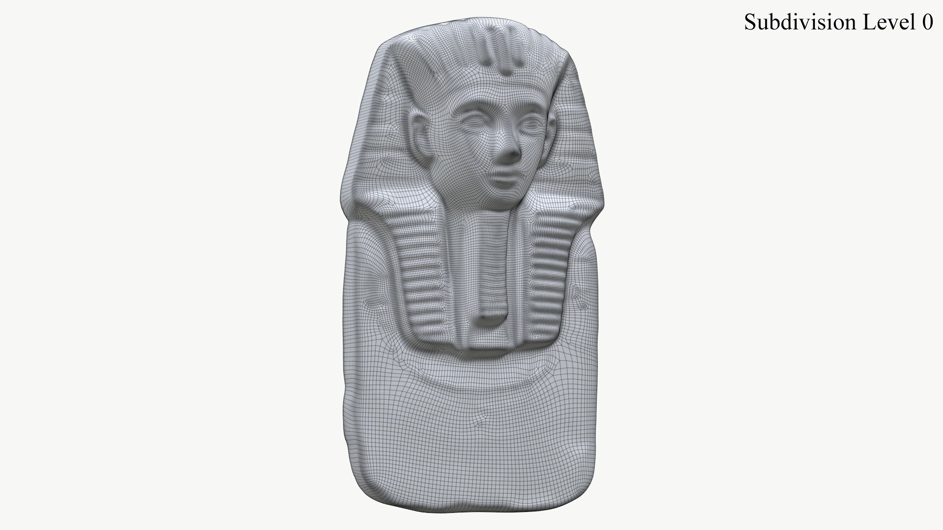 3D Egyptian Pharaoh Artifact 005 Textured Model - TurboSquid 2317384