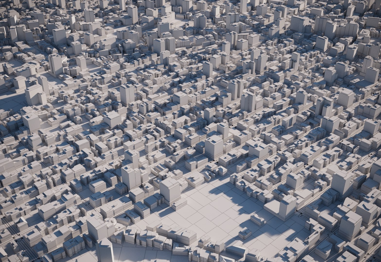 City Model - TurboSquid 1620549