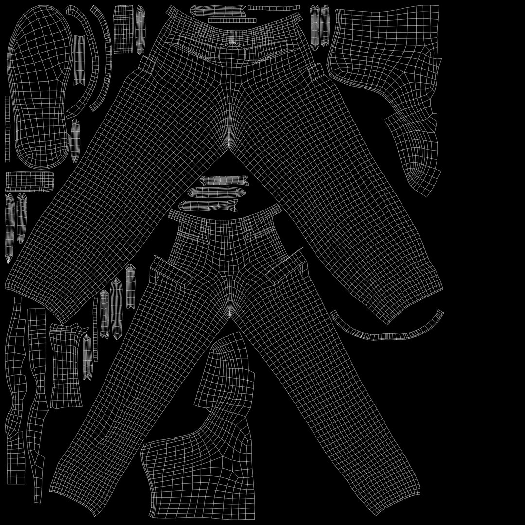Men Multi Pockets Tactical Cargo Military Pants With Boots 3D Model
