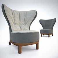 Giorgetti REA Wing Chair(1)
