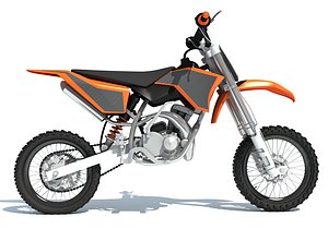 motocross bike 3D model