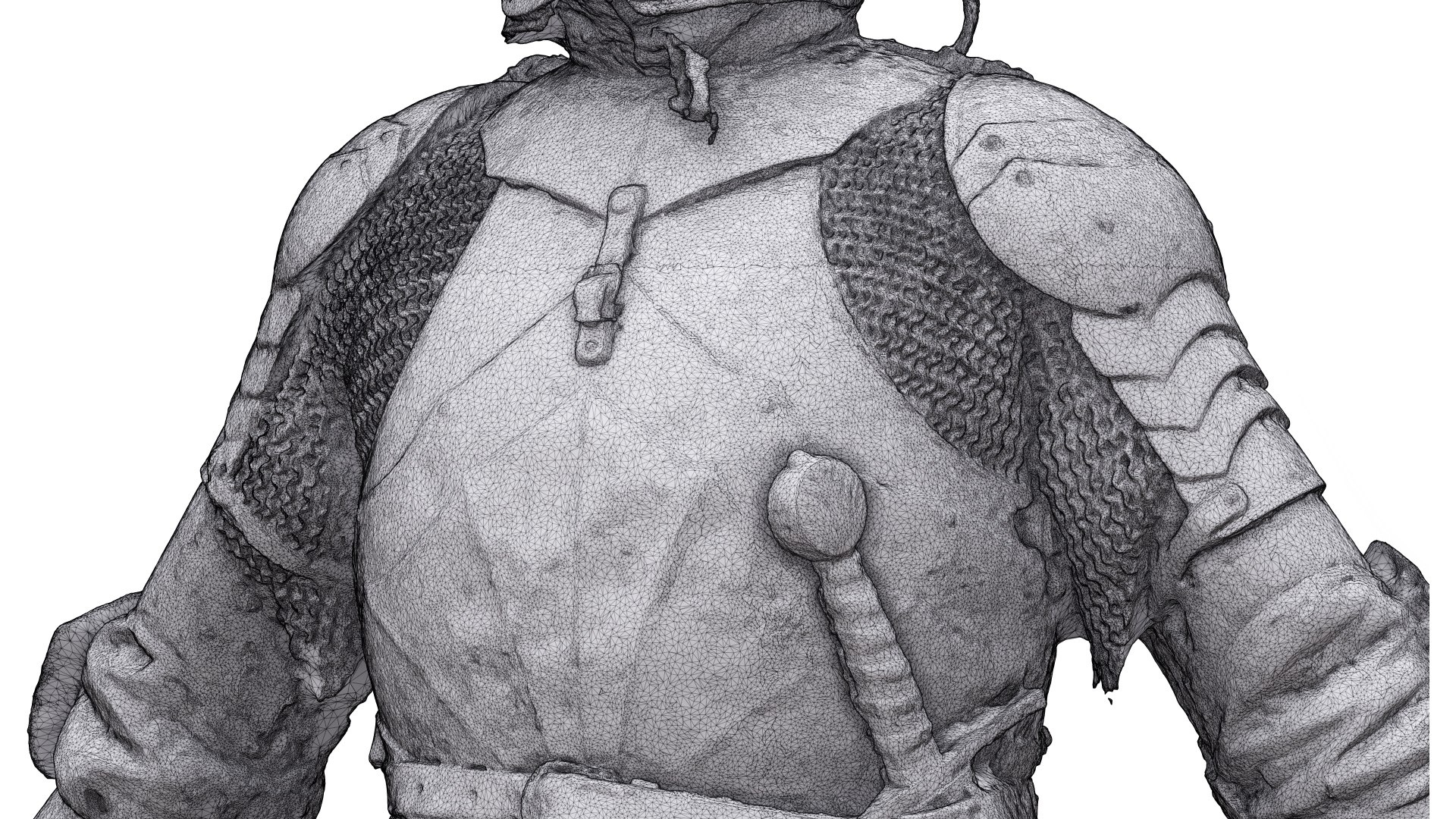 3D A Pose Raw Body Scan Sigvid Medieval Knight - TurboSquid 1919968
