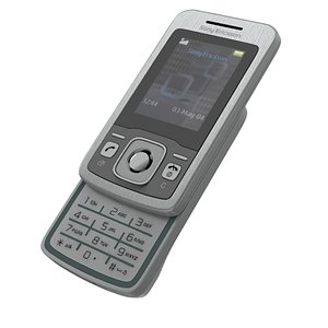 sony ericsson t303 3d model
