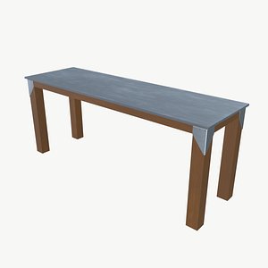 Industrial Work Bench 3D