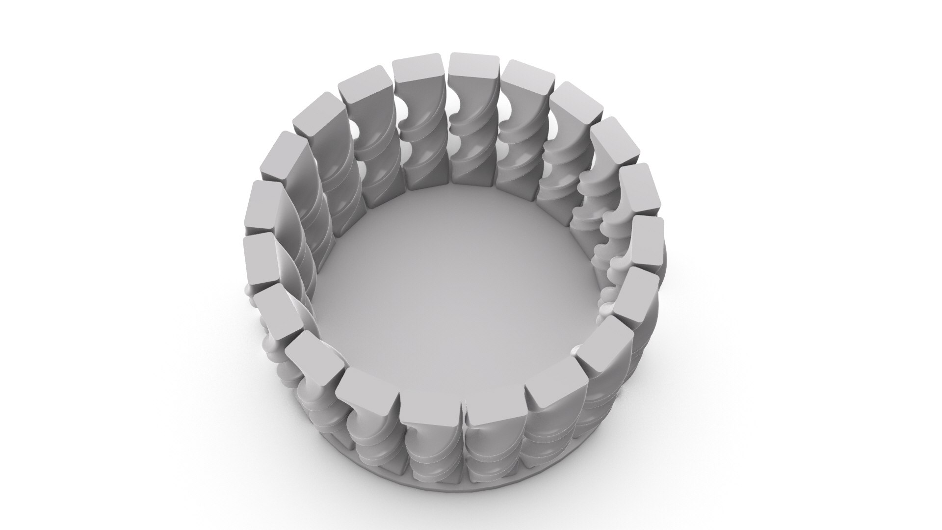 Twisted Columns Vase 3D model https://p.turbosquid.com/ts-thumb/02/CTZI13/HV/8/jpg/1707236695/1920x1080/fit_q87/d8178006f68523cf5d052d5f2b3123505bd504be/8.jpg