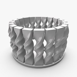 Twisted Columns Vase