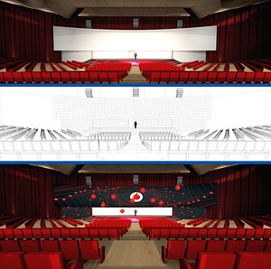 3D model Hotel Meeting Room 35