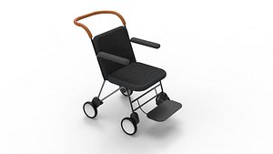 3D model Disable Wheelchair