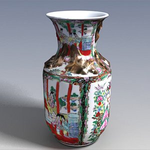 3d vase china