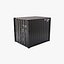 10Ft Cargo Container - Black - Clean
