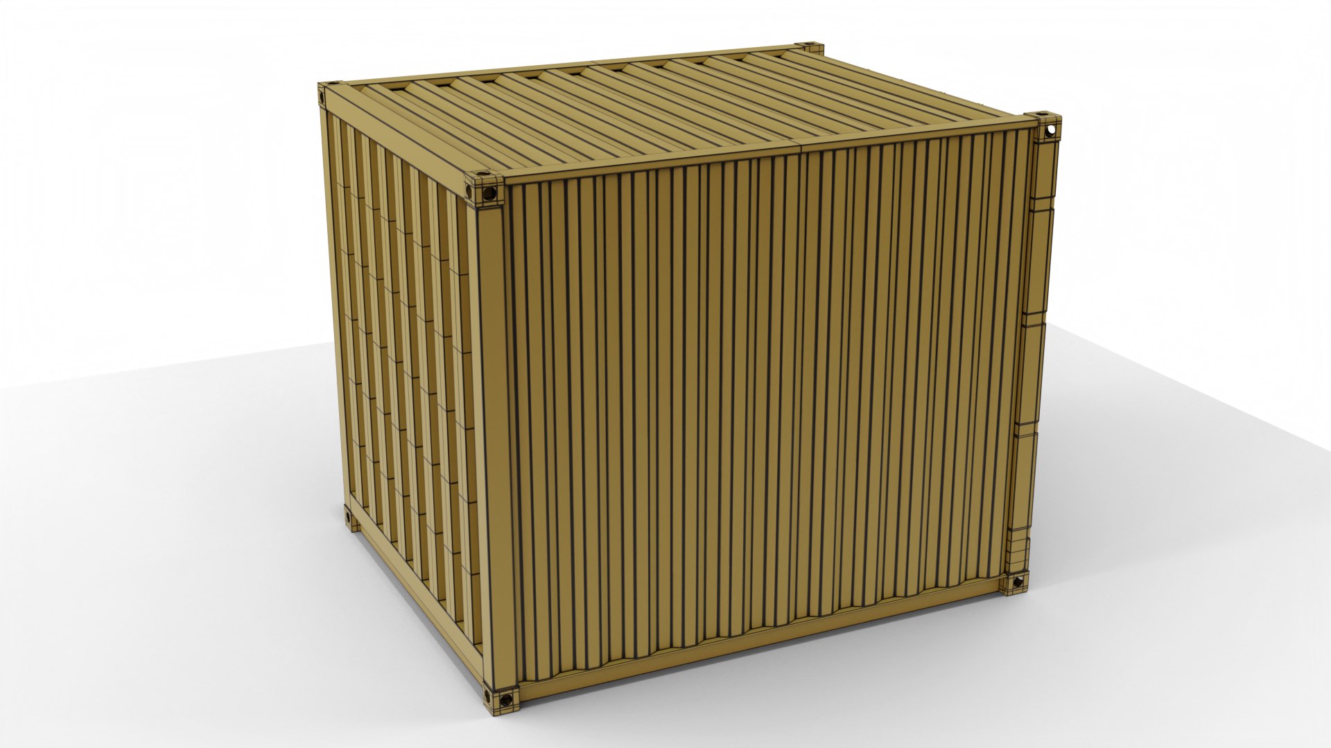 3D model 10Ft Cargo Container - Black - Clean https://p.turbosquid.com/ts-thumb/02/KW6tsk/Rn/wireframe_3/jpg/1658564417/1920x1080/fit_q87/4ebe8a99b058dcdfe027cb04958fc263d23c60f7/wireframe_3.jpg