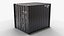10Ft Cargo Container - Black - Clean