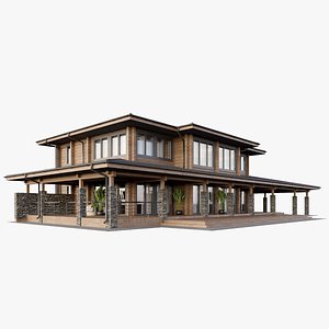 Wooden Cottage House 2