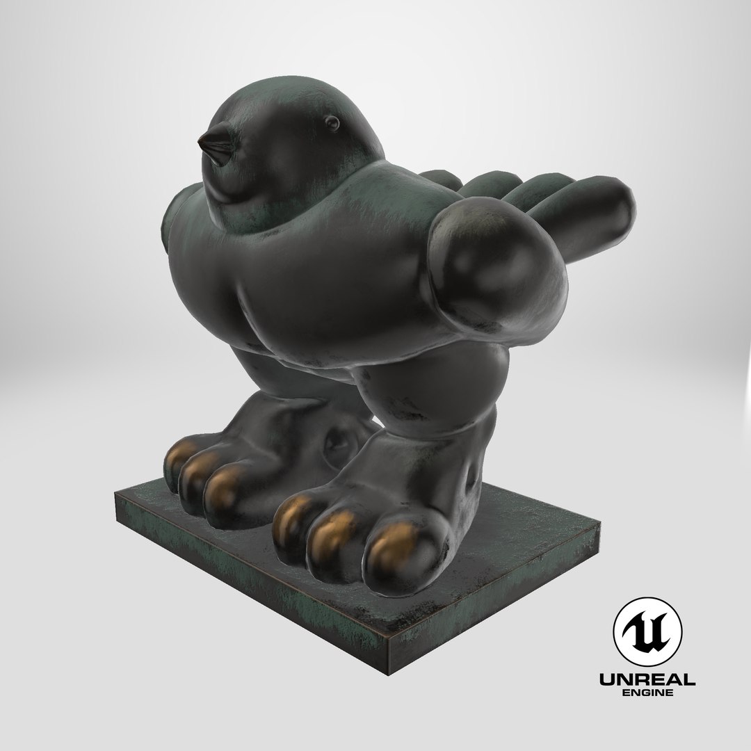 3D model Botero Bird https://p.turbosquid.com/ts-thumb/02/NOAiuJ/jr/stemcell_unreal_render/png/1726237358/1920x1080/fit_q87/beaa63b6e409c5d0abedc33bc8795ee0d8fda083/stemcell_unreal_render.jpg