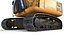 3D Tracked Excavator RIG model