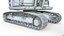 3D Tracked Excavator RIG model