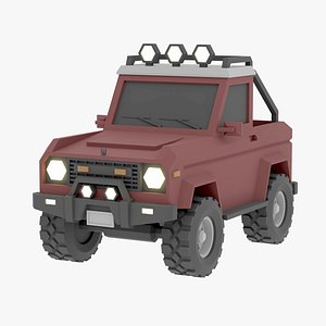Low poly Car 25 model