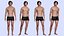 Realistic Male Body Perfect Base Shape