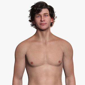 Realistic Male Body Perfect Base Shape