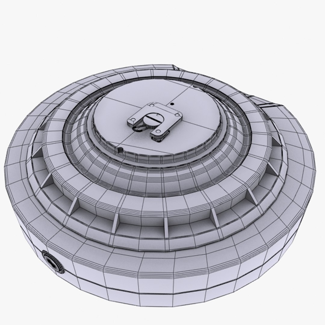 3d model anti tank