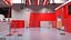 Race Car Garage and Formula One Car