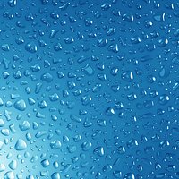 Liquid droplets bundle - Seamless patch of water drops