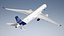 3D Airbus A350F model