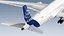 3D Airbus A350F model