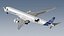 3D Airbus A350F model