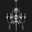 small percival chandelier 3d max