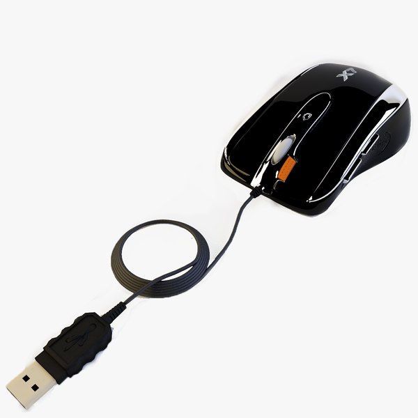 3d model a4tech x7 mouse