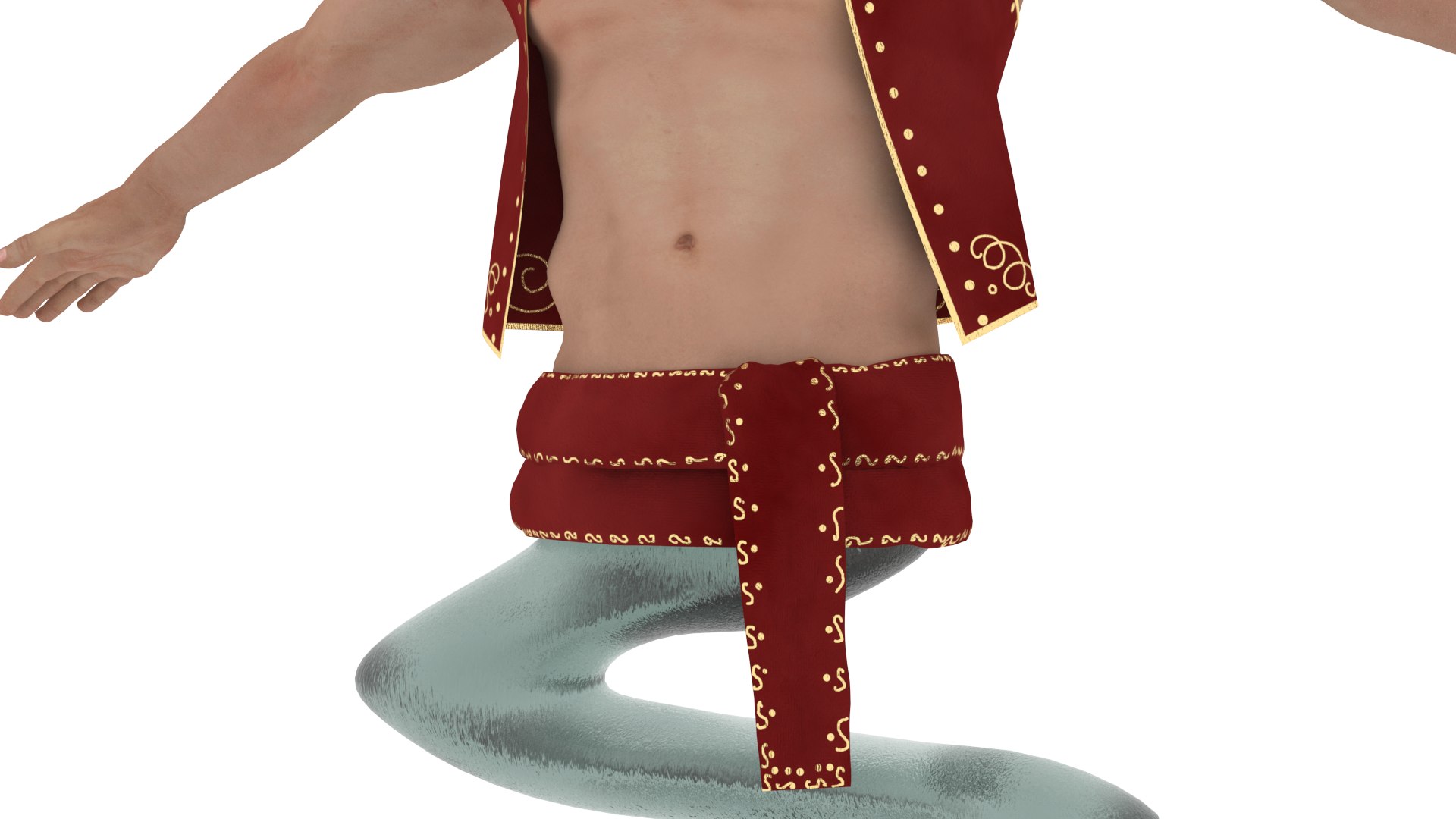 3D Model Genie With Magic Lamp - TurboSquid 2051963