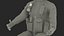 Shabby Big Walking Sci-Fi Black Robot mit Pilot