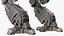 Shabby Big Walking Sci-Fi Black Robot mit Pilot