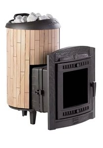 Sauna Stove Atmosphere L lamellas petrified wood
