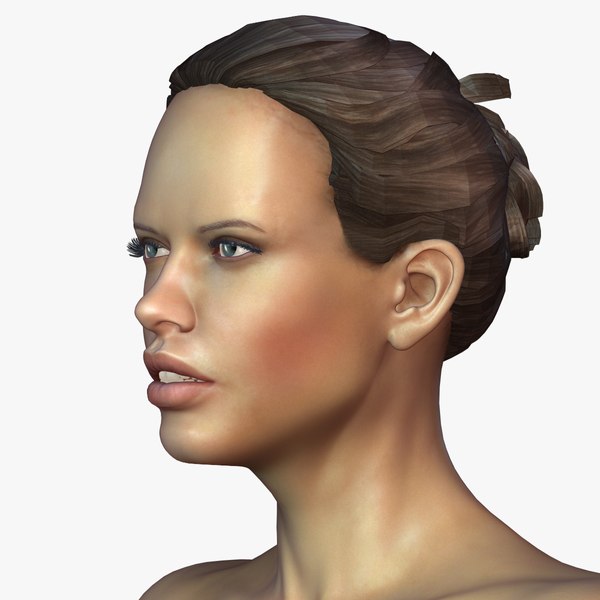 3d zbrush female andrea model