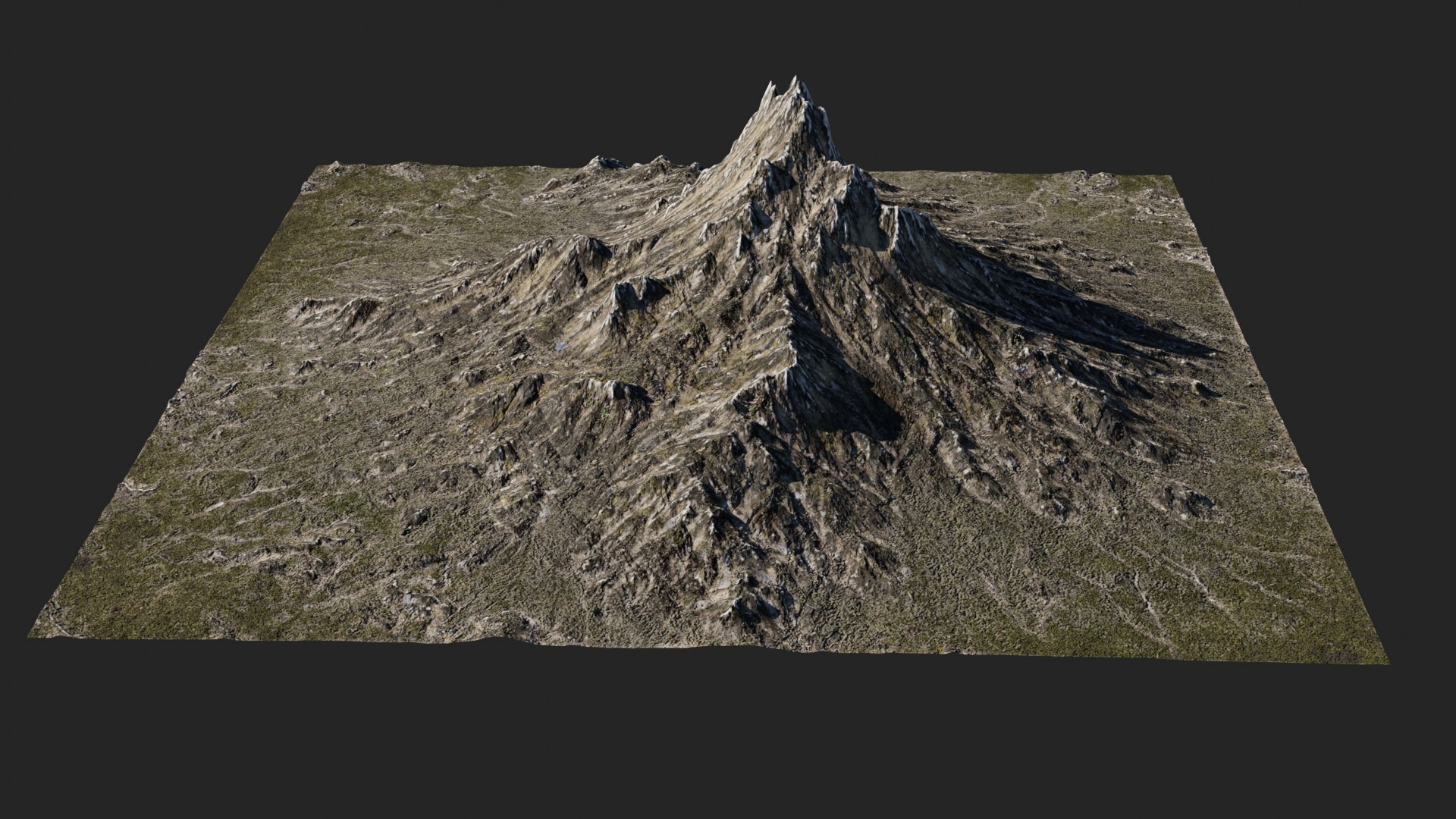 Mountain Ex06 3D Model - TurboSquid 2079532