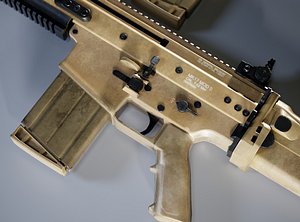 SCAR-H 3D model