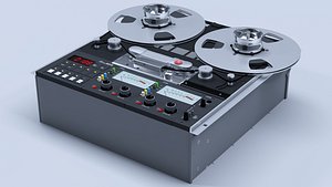 3D reel tape recorder studer