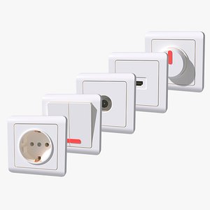 Switches And Power Sockets Collection