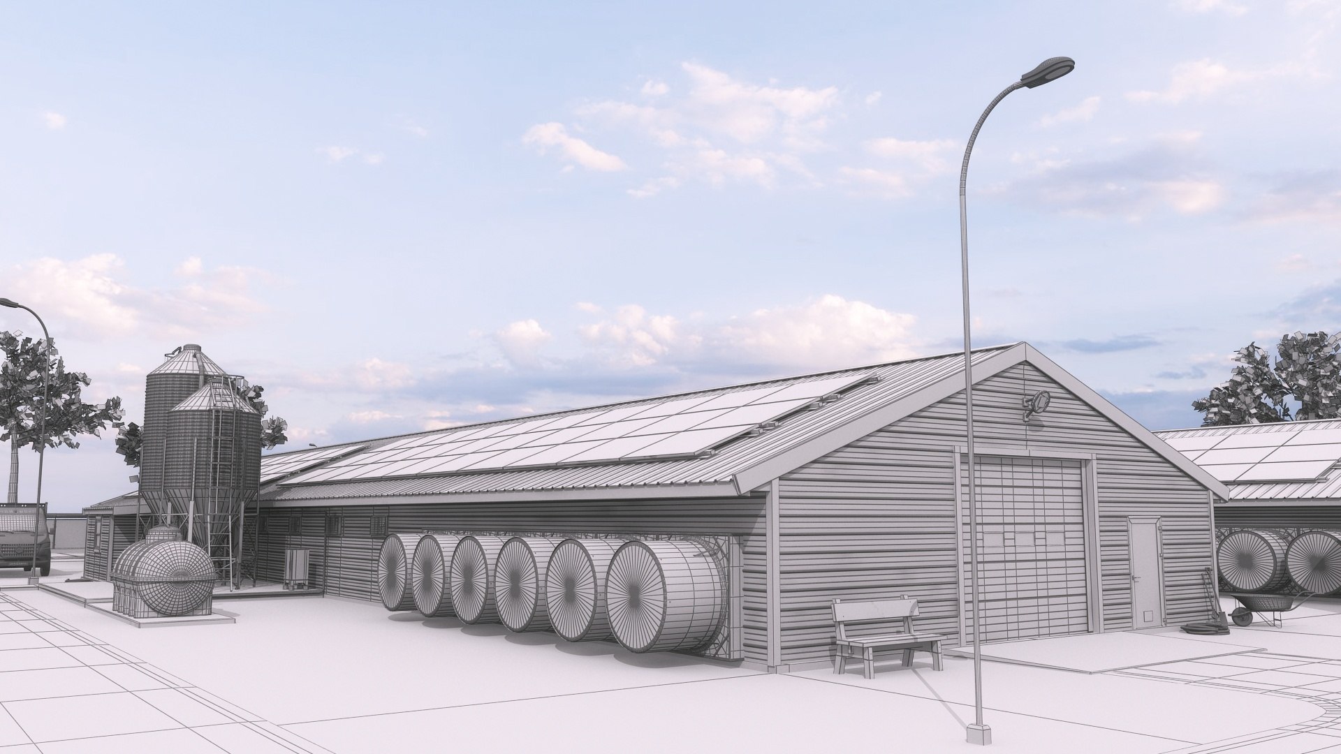 Big Chicken Farm Scane 3D model https://p.turbosquid.com/ts-thumb/03/AtqGWf/jn/chikenfarm32/jpg/1652287478/1920x1080/fit_q87/190e7506051c7095f92e5a0a06b6fdd9b9db7317/chikenfarm32.jpg