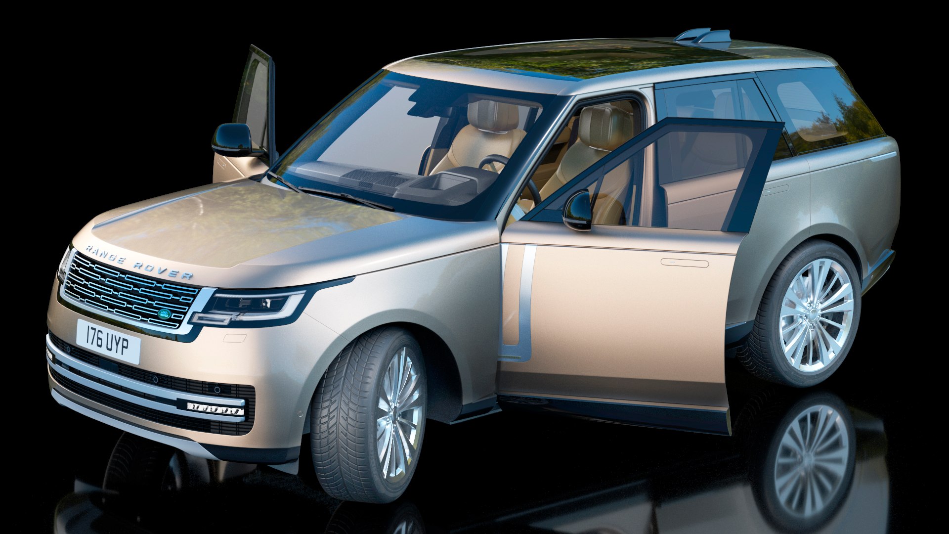 3D Rigged Range Rover Landrovers Collection model - TurboSquid 2123686