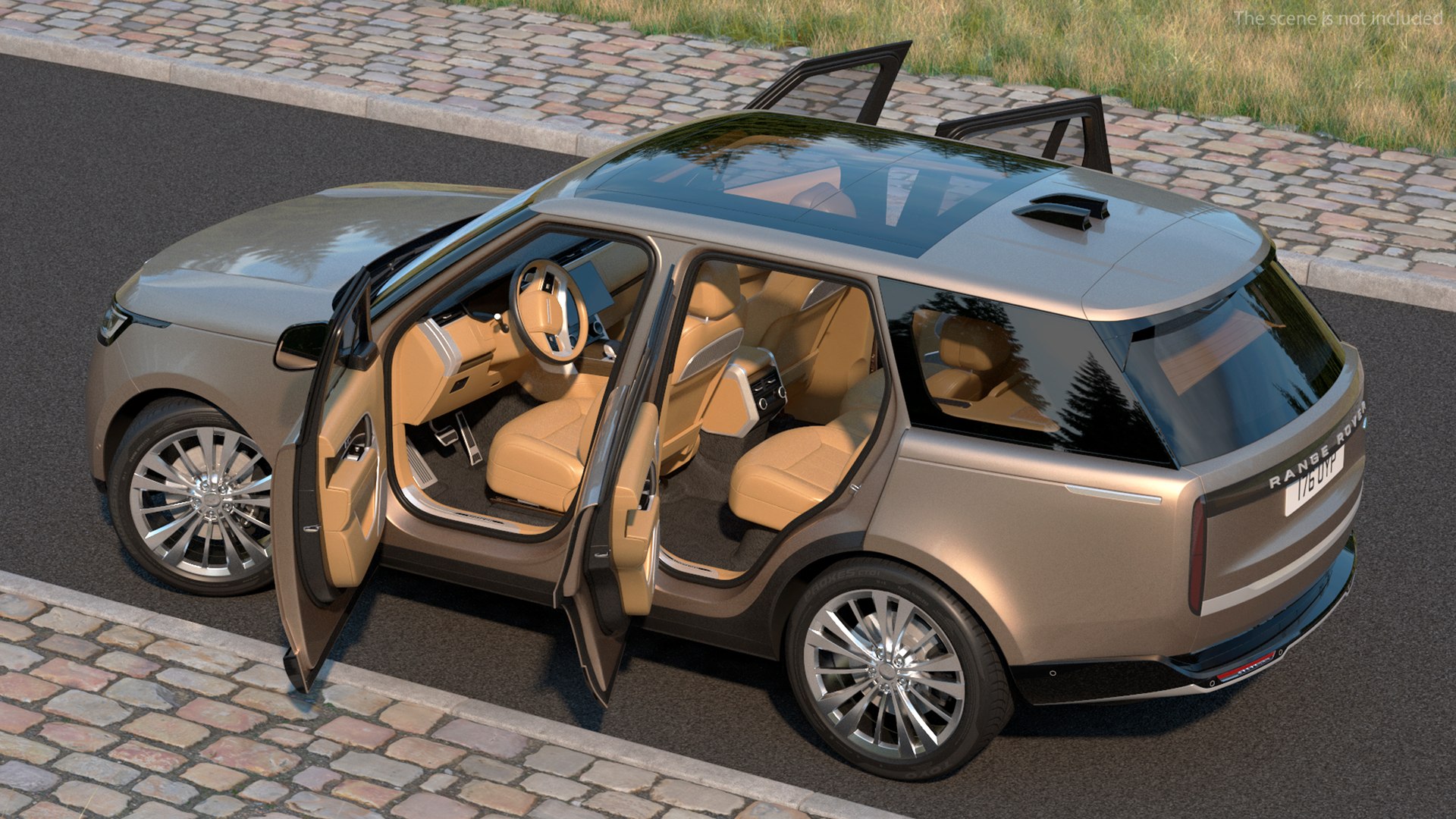 3D Rigged Range Rover Landrovers Collection model - TurboSquid 2123686