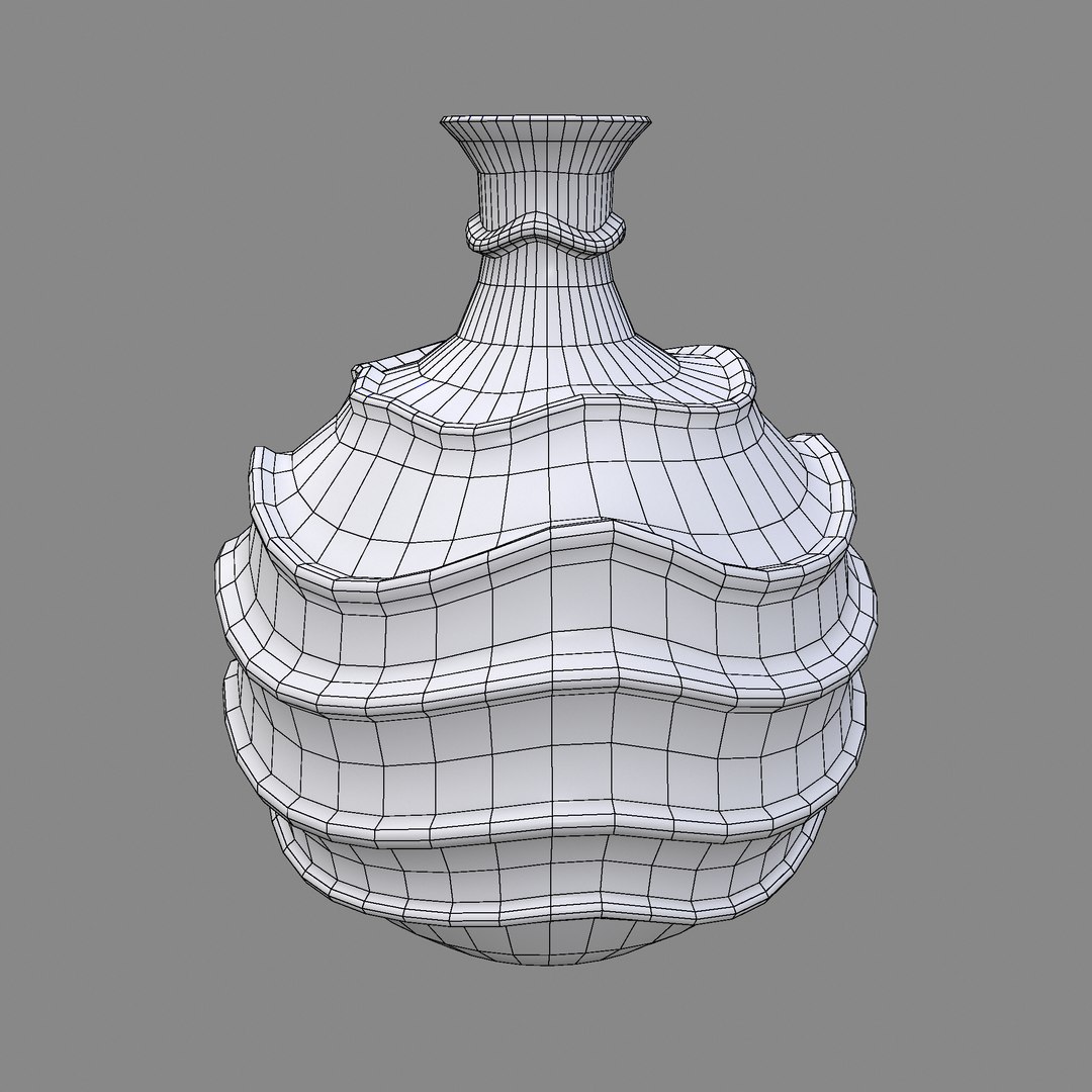 ridged pottery 3D model https://p.turbosquid.com/ts-thumb/03/EBOWGn/9M/d/png/1616831302/1920x1080/fit_q87/99387e1e42660570697553bcb5d7067c78b052fe/d.jpg