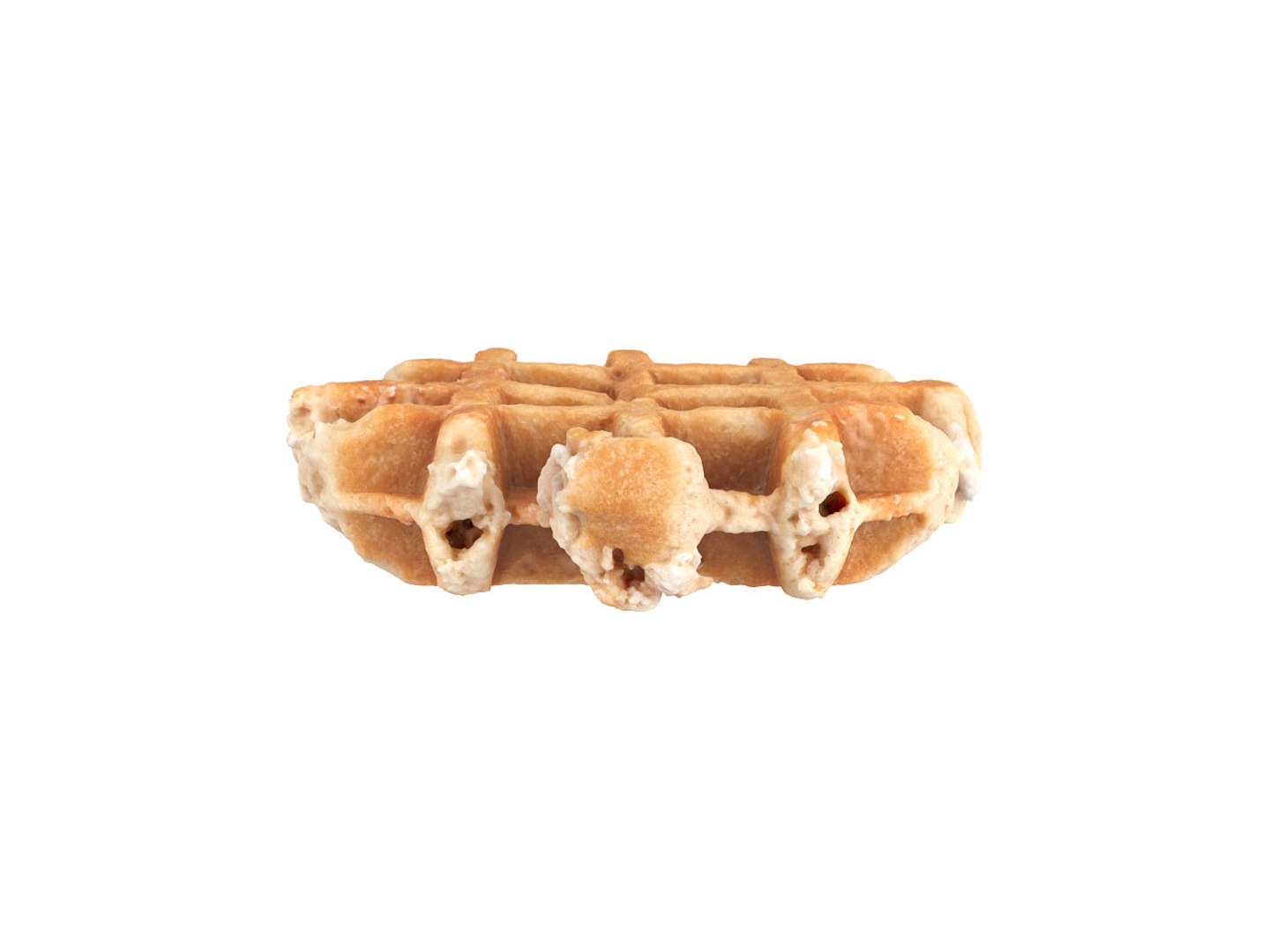 3D Model Photorealistic Scanned Waffle - TurboSquid 1375018