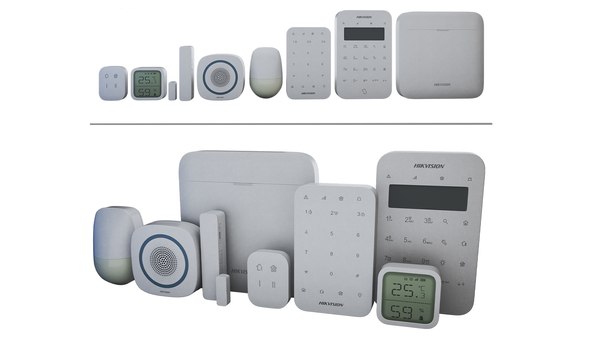 3D Burglar alarm AX PRO Kit fire detector hikvision