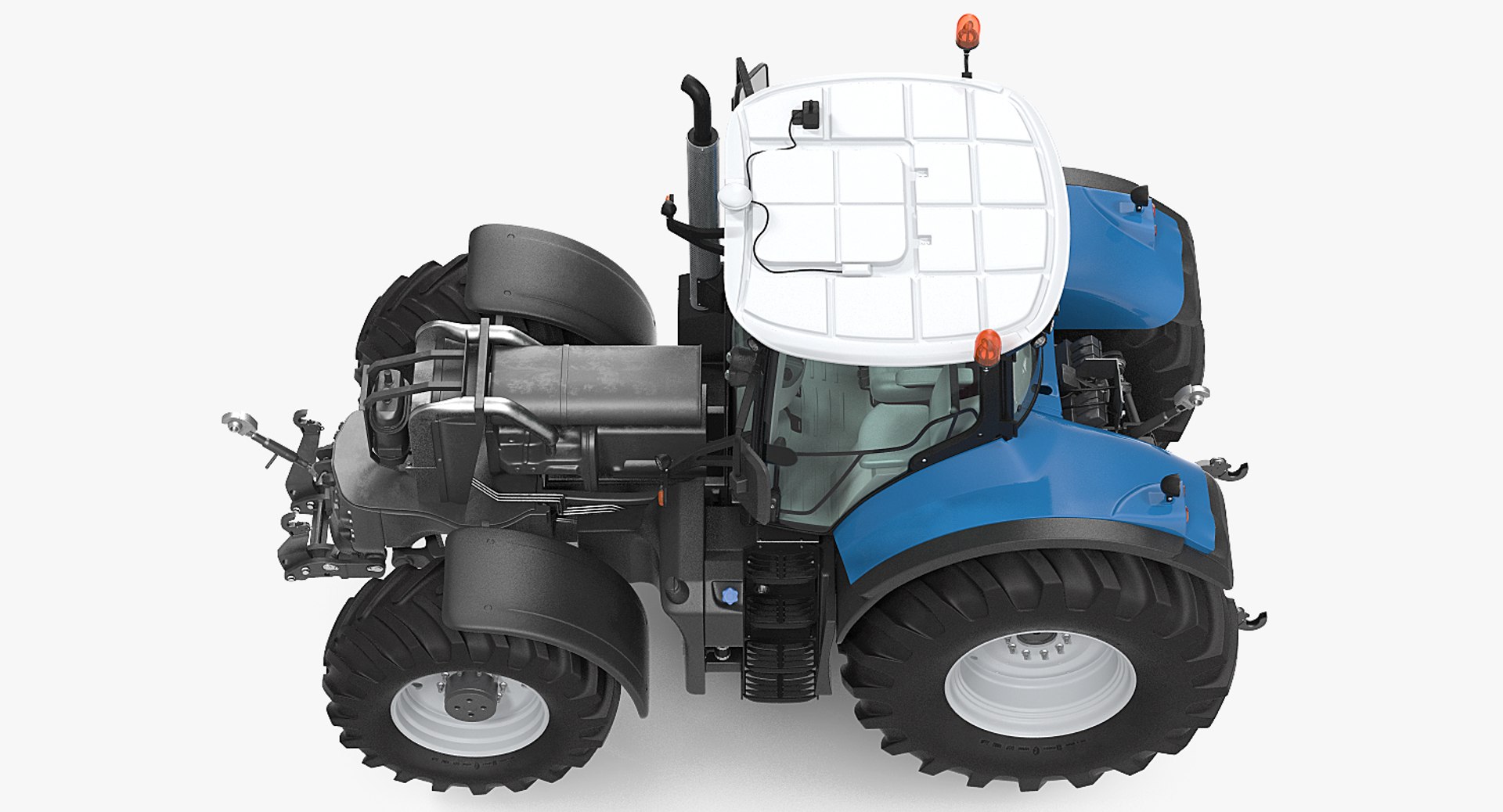 New Tractor Rigged For Maya 3D Model - TurboSquid 2553210