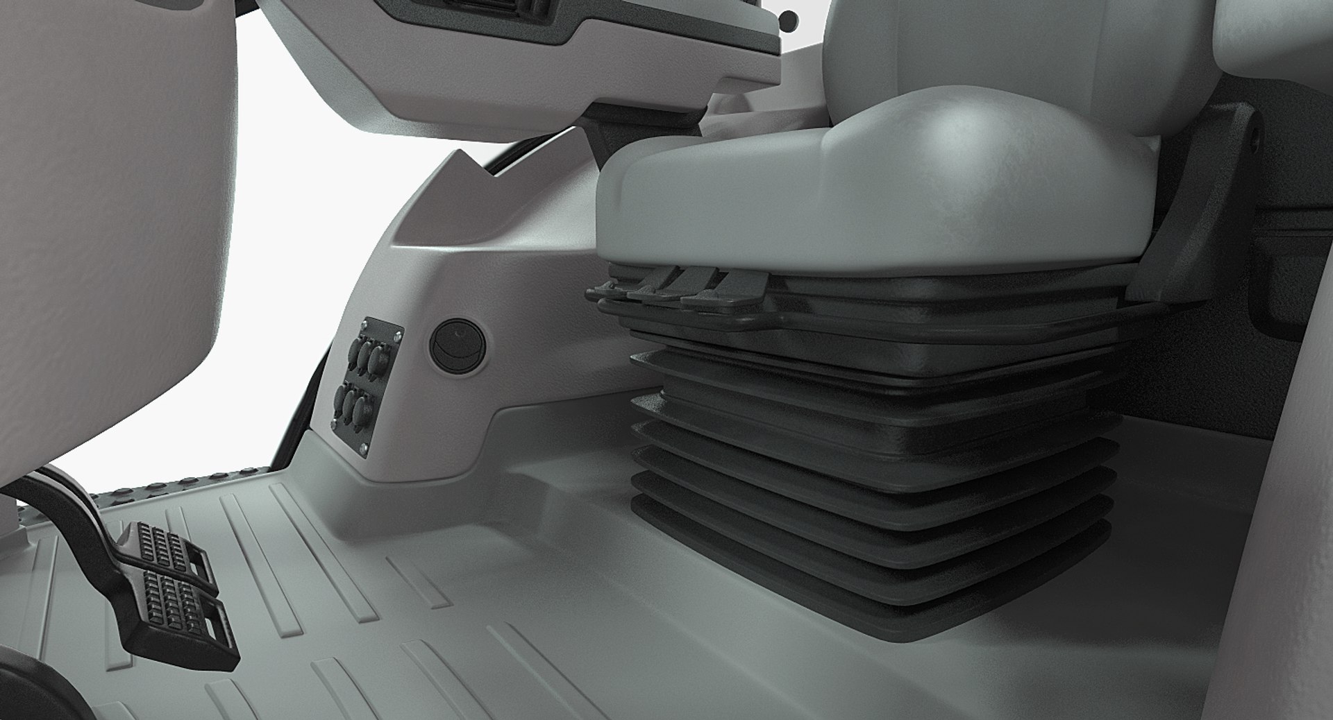 New Tractor Rigged For Maya 3D Model - TurboSquid 2553210